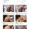 how to make a template for a toupee